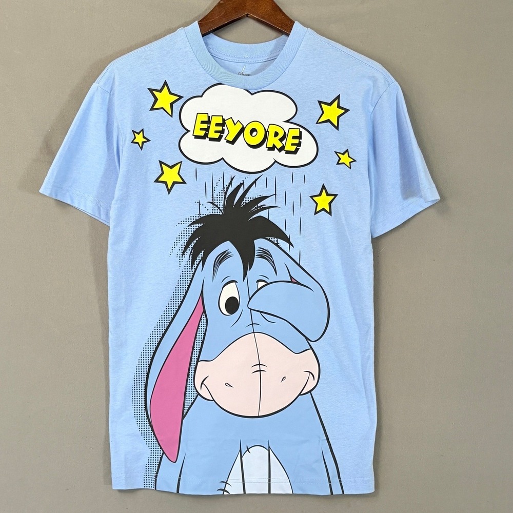 Disney Eeyore T-Shirt XS Blue Graphic Tee BoxLunch Exclusive Winnie the Pooh
